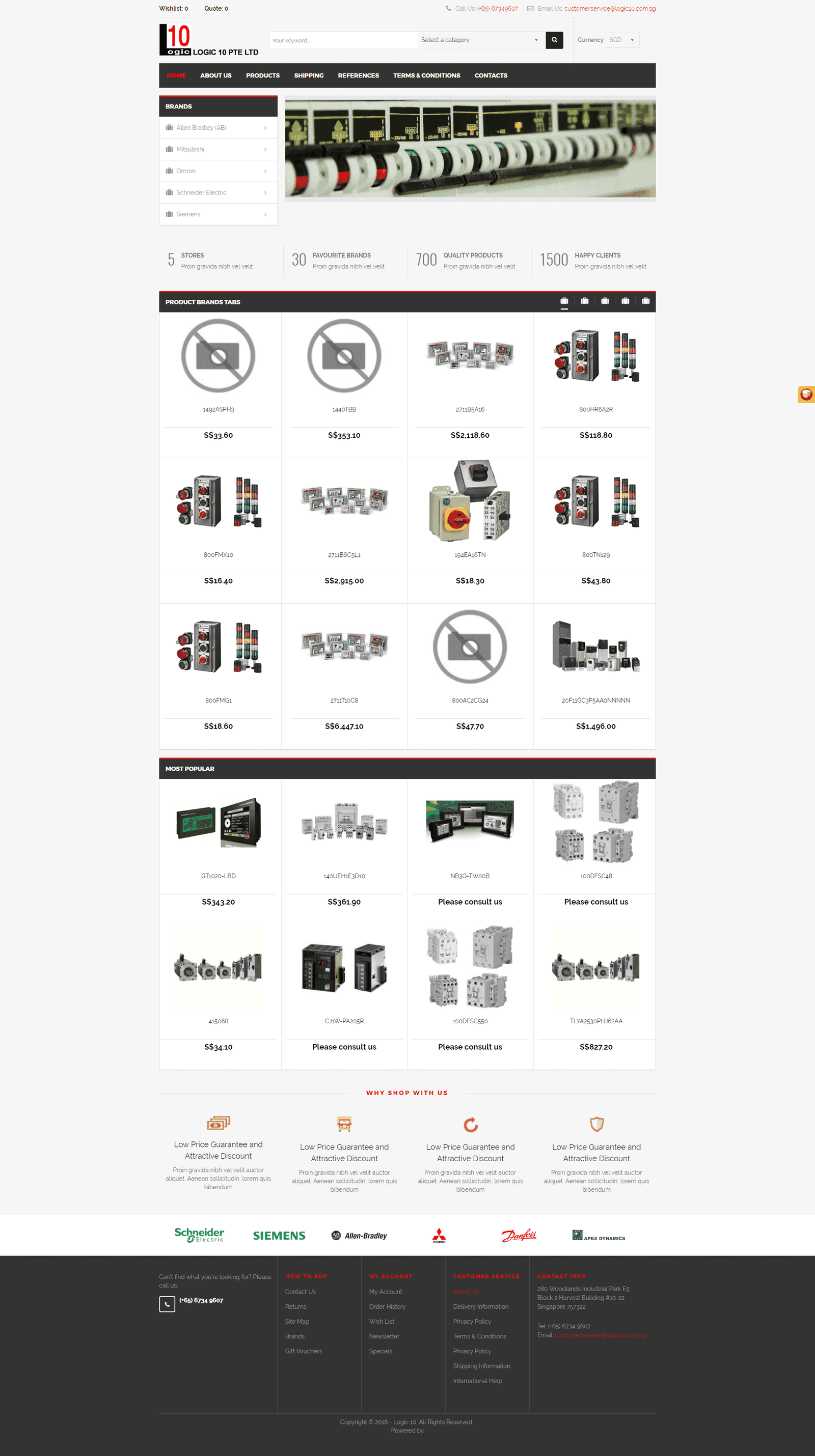 Nation Stop website preview